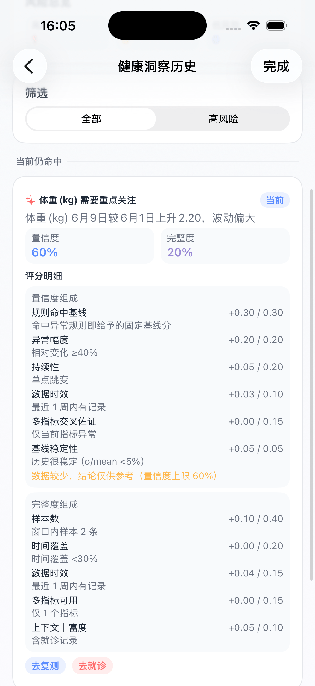 洞察卡片截图